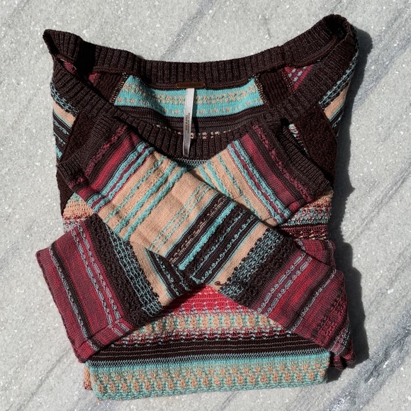 Free People Scoop Neck Sweater - Picture 3 of 5